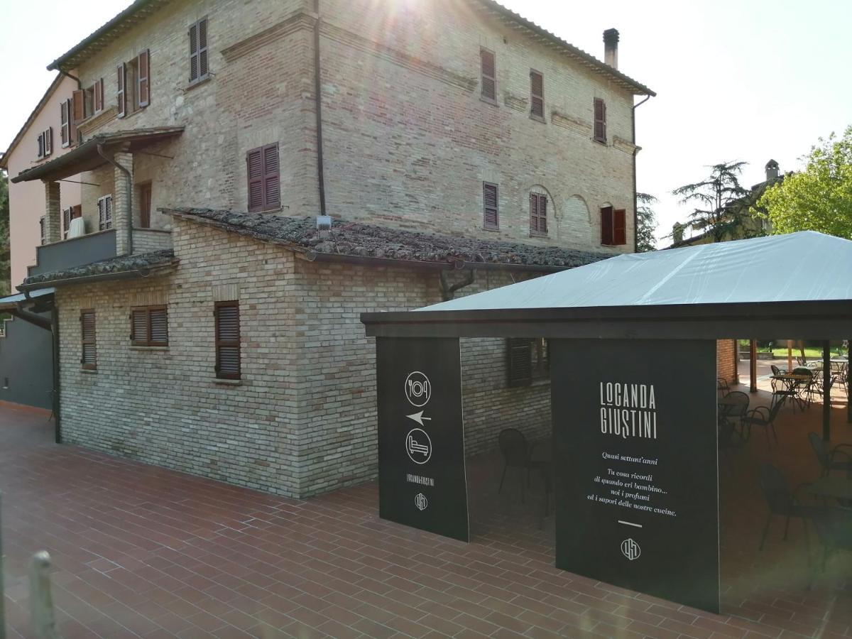 Hotel Locanda Giustini Assisi Exterior foto